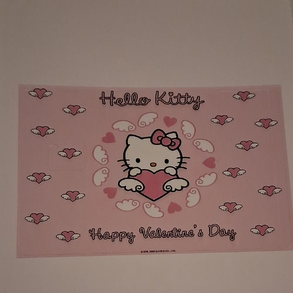 Hello Kitty Valentine's Dedit Card Cover